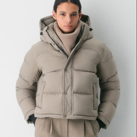 Aritzia SUPERPUFF Jacket in Modern Taupe (XS) - Picture 1 of 7